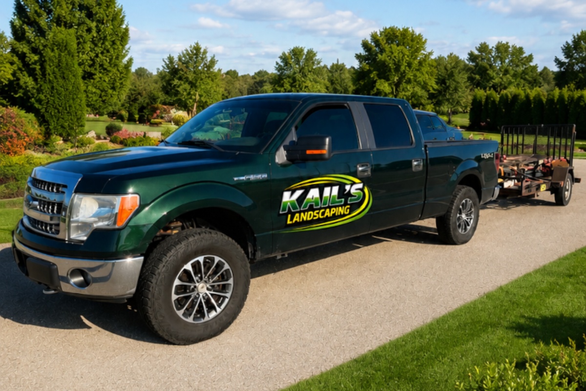 Kail’s Landscaping website screenshot